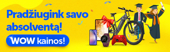 WOW - pasiūlymai i&scaron;leistuvių sezonui!