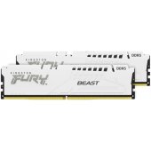 Fury Beast White 2x32GB DDR5 6000MHZ DIMM KF560C30BWEK2-64