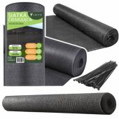 Shade Net For Fence Fence Masking Black 1.5M 25M 70g/ m²