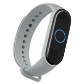 Wave apyrankė, skirta Xiaomi Mi Band 3 / Mi Band 4, pilka