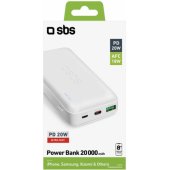 TTBB20000PD20W 20000 mAh Power Delivery 20W White