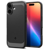 Rugged Armor Mag MagSafe iPhone 17, matinė juoda