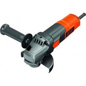 BLACK + DECKER kampinis šlifuoklis BEG220K (oranžinė / juoda, lagaminas, 900 W)