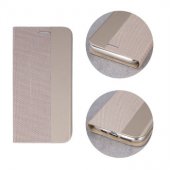 Senso knyginio tipo dėklas Xiaomi Redmi 10C, auksinis