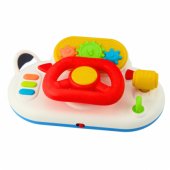 Driving Simulator for Toddlers Interactive Steering Wheel Lights Sound