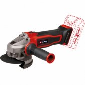 Einhell akumuliatorinis kampinis šlifuoklis TE-AG 18/ 115 Q Li Solo, 18 voltų (raudona/ b