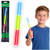 Tri-color Fluorescent Stick Glow in the Dark Neon Stick 31.5 cm