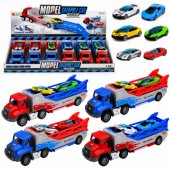 Truck with Ramp Transporter Launcher Car Springs Drive 1:55
