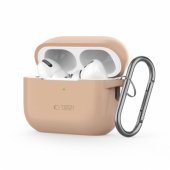 Silicone Hook AirPods Pro 1/ 2 cover beige