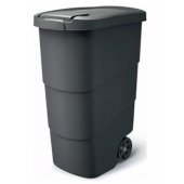 Keden Wheeler atliekų konteineris 90 l, juodas