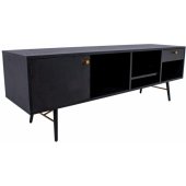 LUXEMBOURG 150x40xH50cm Black