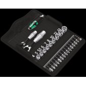 Wera Zyklop mini 2 bit set/ wrench set 1/ 4" - 38-pieces - 05135918001