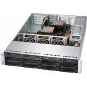 SuperChassis 825TQC-R802WB Black/ Silver
