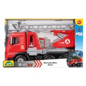 Lena Vehicle Worxx Fire Department with Mercedes ladder in a box