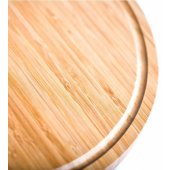 Supreme Oval Bamboo Cutting Board