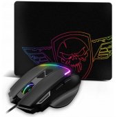 PRO-M3 Gaming Mouse + Mouse Pad Black