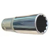 Jonnesway 12-kampė galvutė 1/ 2" 12 mm ilga (S04HD4712)