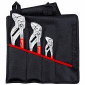 Knipex PIPE PLIERS SET IN POUCH 3-PIECE 150,250,300MM