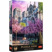 TREFL Premium Plus dėlionė Paryžiaus Dievo Motinos katedra, 1000 vnt.