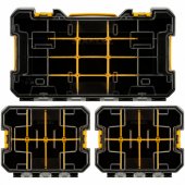 Stanley PRO-STACK organizatorių rinkinys (juoda/ skaidri, 3-pi