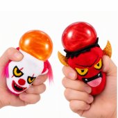 Halloween Glittery Plush Squeeze Toy – Soft, Glittery, Anti-Stress (8c