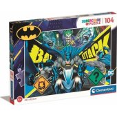 Clementoni CLE puzzle 104 SuperColor Batman 27174