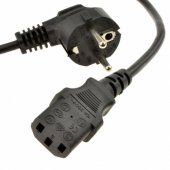 "Power cable 220 EU to C13" Black PC-186