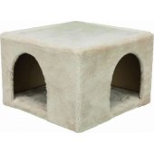 Trixie Domek dla królików i kawii domowych, plusz, 36 x 25 x 36 cm, be