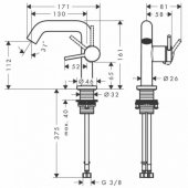 Tecturis S 110 Fine CoolStart Chrome