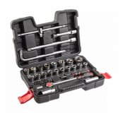 "Top Tools socket wrenches 1/ 4"", 1/ 2"" set of 47 pieces"