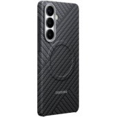Carbon magnetinis dėklas Galaxy S26 Plus, tamsiai pilkas