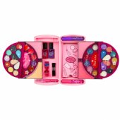 Beauty Set for Makeup and Nails Cosmetics Eyeshadows Nail Polishes Cas