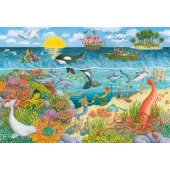 _6821022 Ravensburger dėlionė 2x24 vnt. Piratai ir undinės