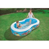 Bestway pripučiamas šeimos baseinas 2.62m x 1.57m x 46cm