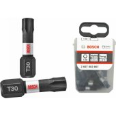 Bosch bit 1/ 4- T30- 25mm TORX Impact 25 pieces (2607002807)
