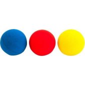 Tupiko Piłki, piłęczki z gąbki 70 mm - 3 szt. dla dzieci uniw