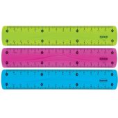 Ruler Flexible 15cm 1pcs Mix