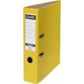 Segregator Bantex Budget dźwigniowy A4 75mm żółty (HAME0535)