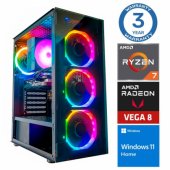 Ryzen 7 5700G 8GB 500SSD+2TB Radeon RX Vega 8 W11Home