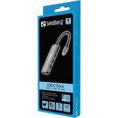 USB-C Dock HDMI+3xUSB+PD 100W