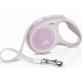Flexi automatic leash New Comfort S tape 5m pink