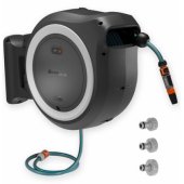 GARDENA battery-powered wall hose box PowerRoll XL 18V P4A solo, 35 me