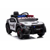 Dodge Charger Police White and Black