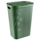Basket Infinity Recycled Green 60L 44x35x60cm