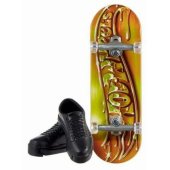 Mattel HW Skate gold skateboard + shoes HYH25 / 16