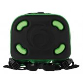 Herlitz primary school backpack SoftLight, school bag (black/ green, sc