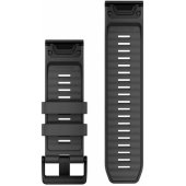 26mm QuickFit Silicone Strap Graphite
