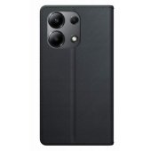 Redmi Note 13 4G juodas dėklas-knygutė