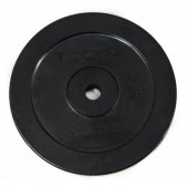 Rubber coated weight plate 1 kg, D25mm