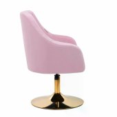 Swivel chair QS-BL14G pink